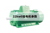 22kw6极电机参数(15kw6极电机额定电流多大)